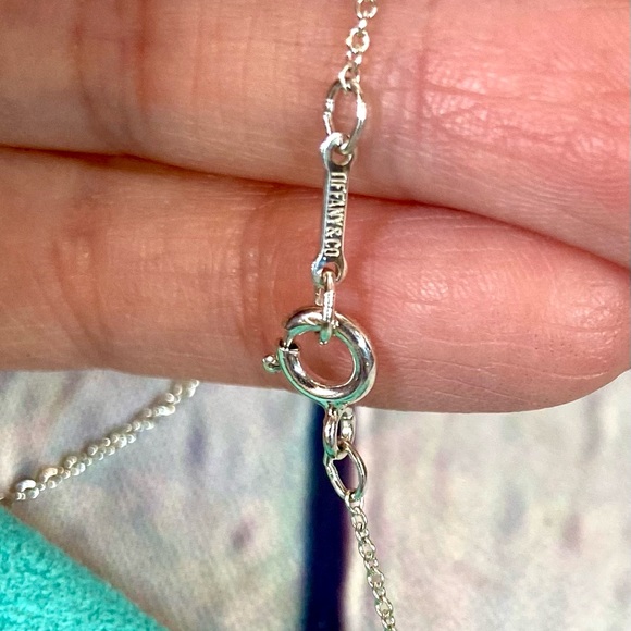 Tiffany & Co silver double loop love “peretti” necklace - Picture 5 of 7